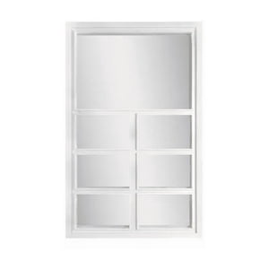 Genérico - Espejo Tipo Ventana Blanco 58X37Cm