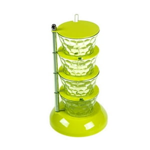 Importadora La Cuponera - Especiero Multiuso Torre Giratorio 4 Niveles