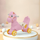 thumbnail image 3 of Caballito Mecedor Infantil con Ruedas Rosado, 3 of 3