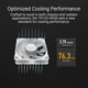 thumbnail image 3 of Ventilador Tuf Gaming Tr120 De 120 Mm Argb Blanco Paquete Triple, 3 of 9