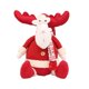 thumbnail image 1 of Lindo Mu?eco De Navidad Sentado Figuritas Juguetes Para Fiesta Vacaciones Celebración Elk, 1 of 3