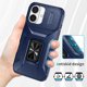 thumbnail image 4 of Funda Armada para iPhone 16 Plus con Tapa Deslizante y Soporte Magnético Giratorio Azul, 4 of 5