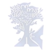 Magideal - Estante De Joyería En Apariencia De Árbol S De Resina Pendientes Collares Pulseras Anillos Soporte Para Colgar Manualidades Diy Artesanía