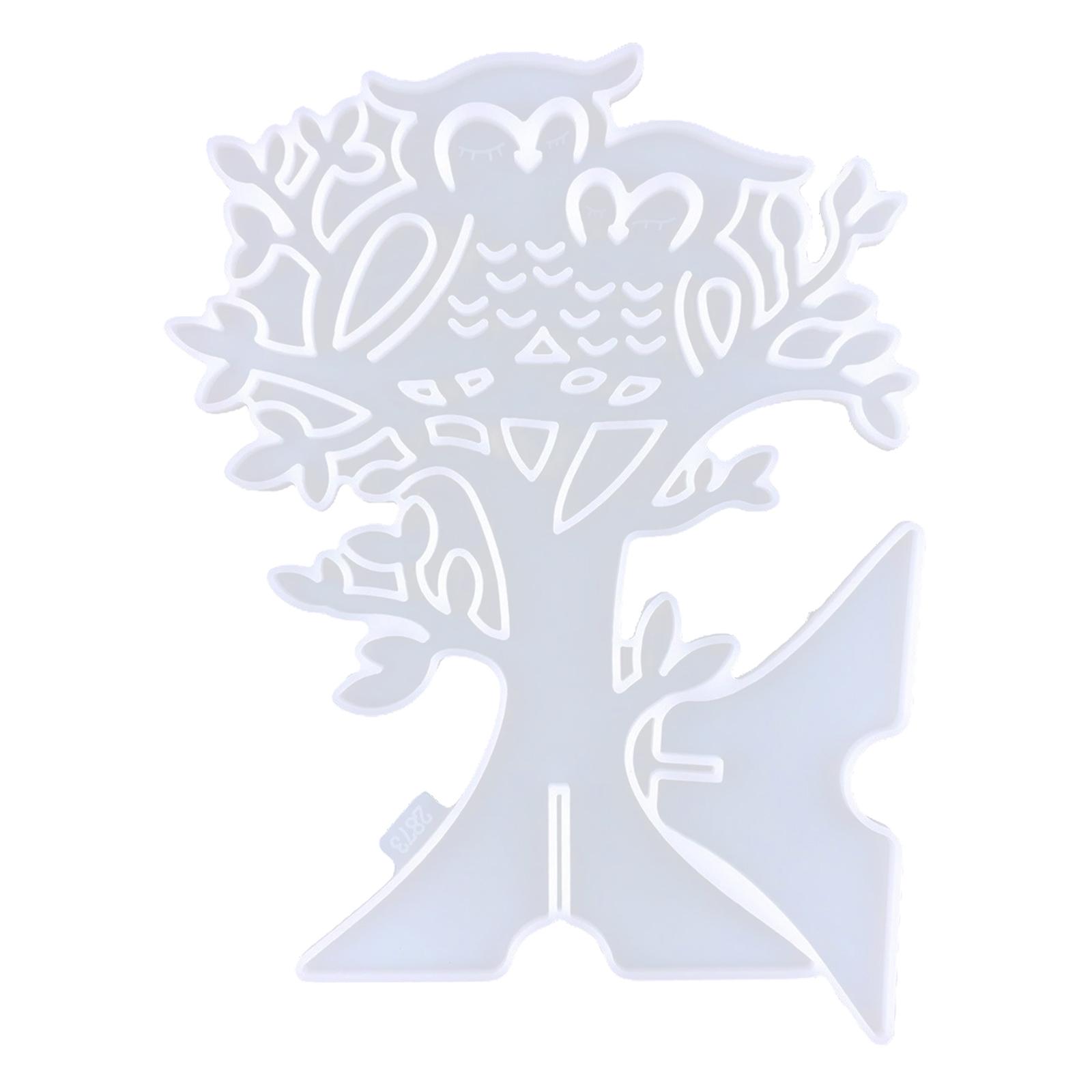 Magideal - Estante De Joyería En Apariencia De Árbol S De Resina Pendientes Collares Pulseras Anillos Soporte Para Colgar Manualidades Diy Artesanía