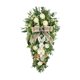 thumbnail image 5 of Corona De Pascua Con Forma De Lágrima Y Adorno De Escalera De Conejo Para Repisa De Fiesta Y Chimenea, 5 of 5
