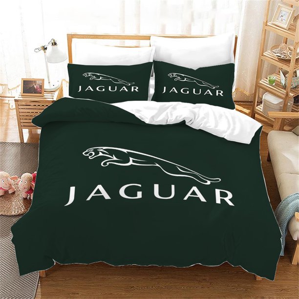 x218 Bed Sheets Digital Printed Three-piece Set (Does Not Include Pillow Core) J-Jaguares Bed Linen Sets Duvet Cover Set Twin Size Bedding 3-Piece Bedding Set (1 Duvet Cover + 2 Pillow Shams) nj218