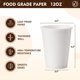 thumbnail image 2 of Vasos de café desechables de papel YEEHAW, 350 ml, 1000 unidades, color blanco, 2 of 7