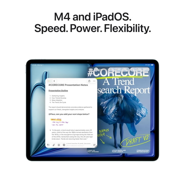Tableta Apple iPad Air M4 11 pulgadas 256 GB Wi-Fi 7 Starlight | Lider