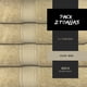 thumbnail image 2 of Pack 2 Toallas De Baño Algodón 135x70 Chiteco Classic Suave Color Beige, 2 of 8