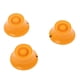 thumbnail image 2 of Juego De 3 Botones De Campana De Acrílico Para Guitarra Fender Strat, Partes De Bajo, Amarillo, 2 of 3
