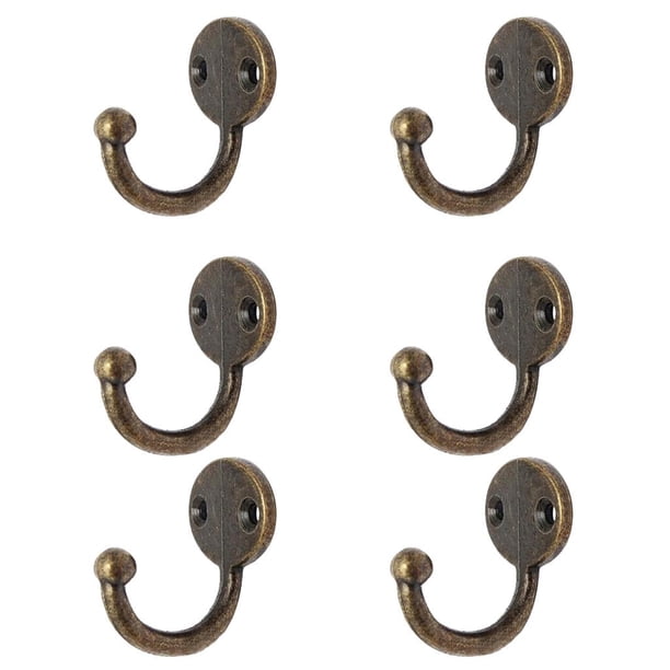 6 PCS Ropa Abrigo Toalla Sombrero Percha Cocina Dormitorio Cuarto De Baño Drop Ganchos De Pared