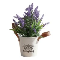 Genérico - Set 2 Planta Artificial Decorativa Lavanda Encanto Jhn