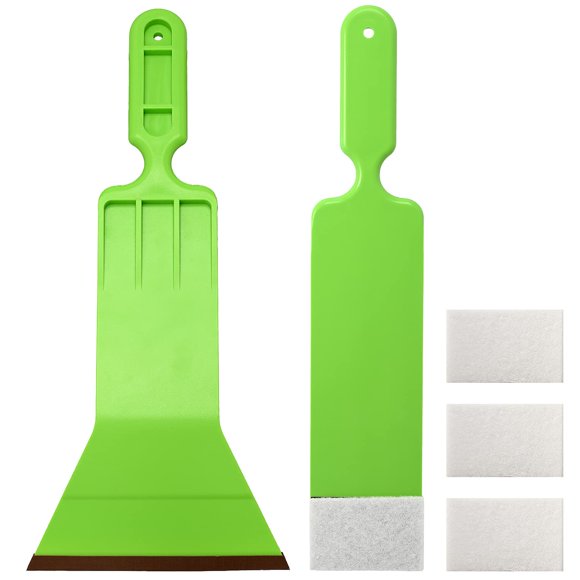 Kit de Rasquetas NEWISHTOOL para Tinte de Ventanas con Mango Largo