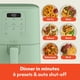 thumbnail image 2 of Air Fryer BELLA Slim EverGood, cristal marino antiadherente de cerámica, 4 cuartos de galón, 2 of 5