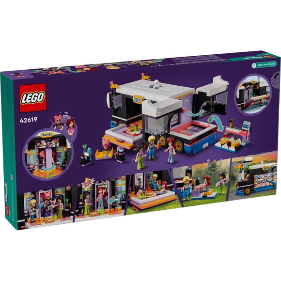 LEGO Friends Bus Gira Musical Pop Star 42619