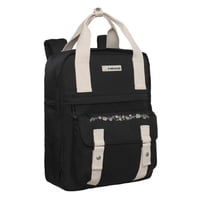 Mochila Mujer Moda Omega Bordado Negro Head