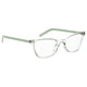 thumbnail image 2 of Monturas de gafas Levi's LV 1022 Cat Eye Green para mujer, 2 of 4