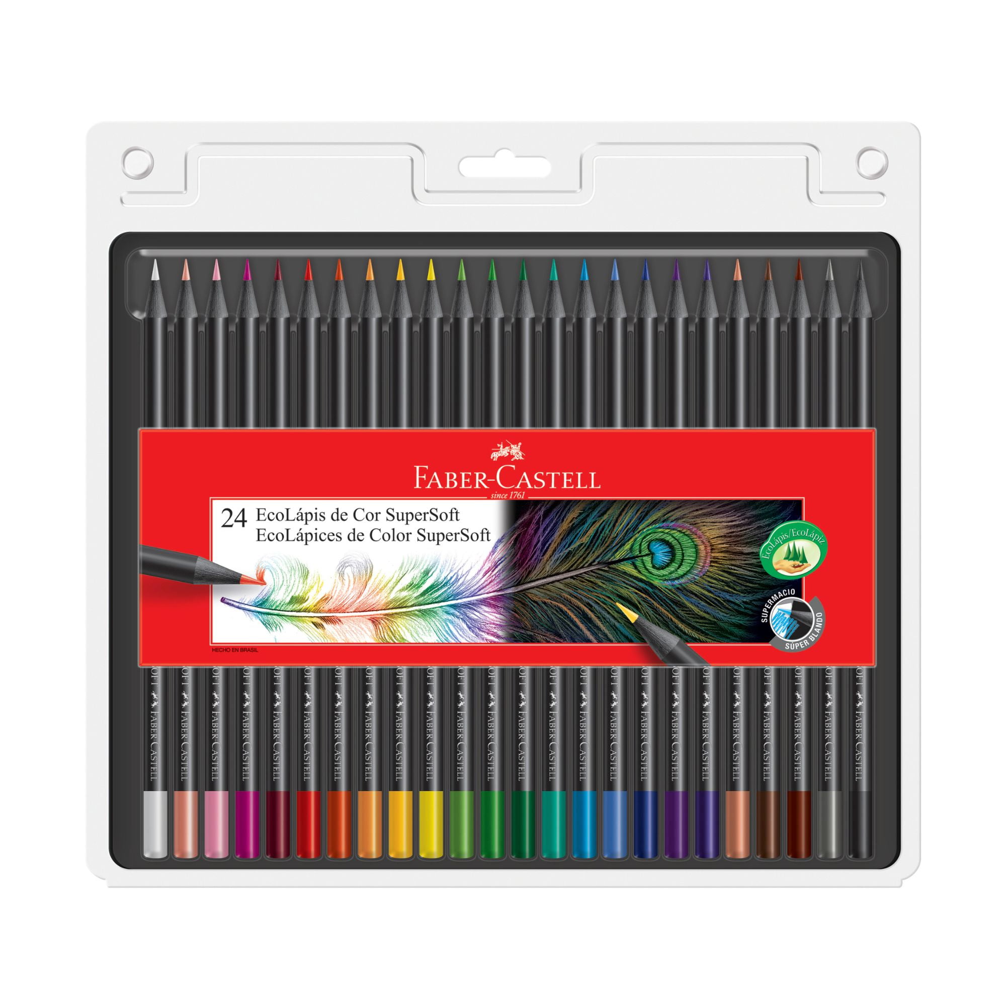 Faber Castell - Ecolápices Faber-castell Supersoft X24