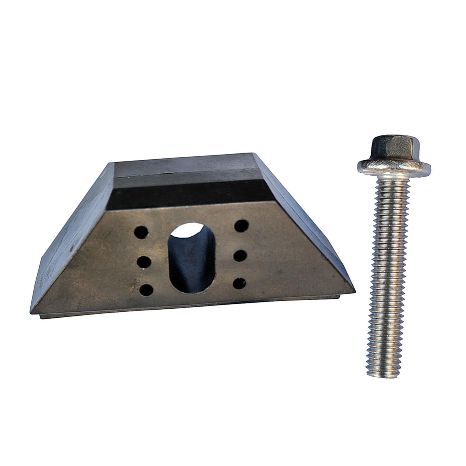 Magideal - Soporte De Batería, Soporte De Abrazadera, Juego De Fijación De Batería 14005061 Con Pernos, Soporte De Batería Debajo, Universal Para Vehículos