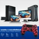 thumbnail image 2 of Mando inalámbrico para PS4, mando a distancia compatible con Playstation 4/PS4 Slim/PS4 Pro/PC con Windows, iluminación roja, 2 of 6