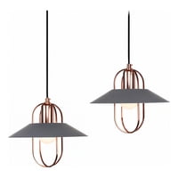 Genérico - Lámpara Colgante Estilo Minimalista Moderno Techo Alto