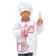 thumbnail image 1 of Melissa & Doug Chef Juego de rol Disfraz de Juego de Vestir con Accesorios Realistas Empaq Melissa & Doug Melissa & Doug, 1 of 2