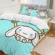 thumbnail image 1 of Cinnamoroll 3-Piece Twin Bed Set - Includes 1 Single Comforter And 2 Pillowcases Bedding - Fade Resistant Microfiber - Cinnamoroll, 1 of 4