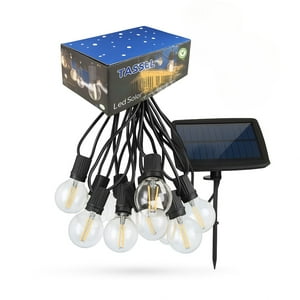 Disparo - Guirnalda Solar Luces 20 Led 7 M Calida Navidad Decoracion