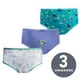 thumbnail image 1 of Pack 3 Calzón Full Print Talla 2 Turquesa, 1 of 1