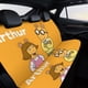 thumbnail image 4 of Arturo-theme Car Rear Seat Covers Back Elastic Flexible Car Seat Covers Decorative Fits Most Cars 120x59x76cm, 4 of 6
