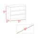 thumbnail image 3 of Isla De Cocina Fendi 90x120x60 Cm Milan Y Blanco, 3 of 3