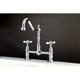 thumbnail image 3 of Grifo Kingston Brass Essex Bridge Kitchen, cromo pulido, 3 of 5