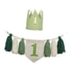 thumbnail image 5 of Guirnalda De Borlas Para Fotos Con Pancarta De Trona Para Dormitorio De Bebés, Niños Y Niñas, Color Verde, 5 of 5