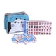 thumbnail image 4 of Mini Juego De Mahjong Chino Con Bolso Ligero Para Juego De Fiesta Familiar Azul, 4 of 5