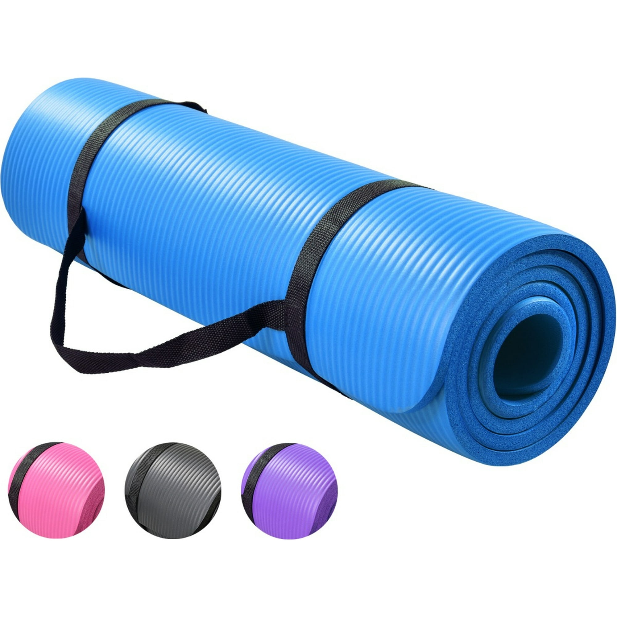 Centurfit - Mat De Yoga 10mm Azul