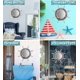 thumbnail image 3 of Decoración de pared CoTGlobal Silver Sea Beach Nautical Ship Wheel, 3 of 7