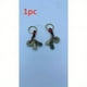 thumbnail image 1 of 1pc Brass Pixiu Gourd Praying Key Chain, Good Luck Fengshui Key Chain, 1 of 2