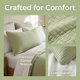 thumbnail image 4 of Protector de Almohada de Alta Calidad REGALWOVEN para Uso en Hogar y Hotel con Protección contra Alérgenos Verde Queen, 4 of 5