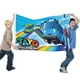 thumbnail image 2 of Tayo, el Pequeño Autobús Bandera impresa con temática, regalo perfecto para fanáticos, amigos y familiares, y adecuada para actividades al aire libre e interiores, decoraciones de fiesta. 60*90CM, 2 of 6