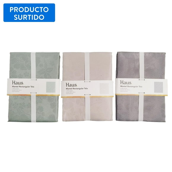 Mantel rectangular 150x180 Poliester color surtido