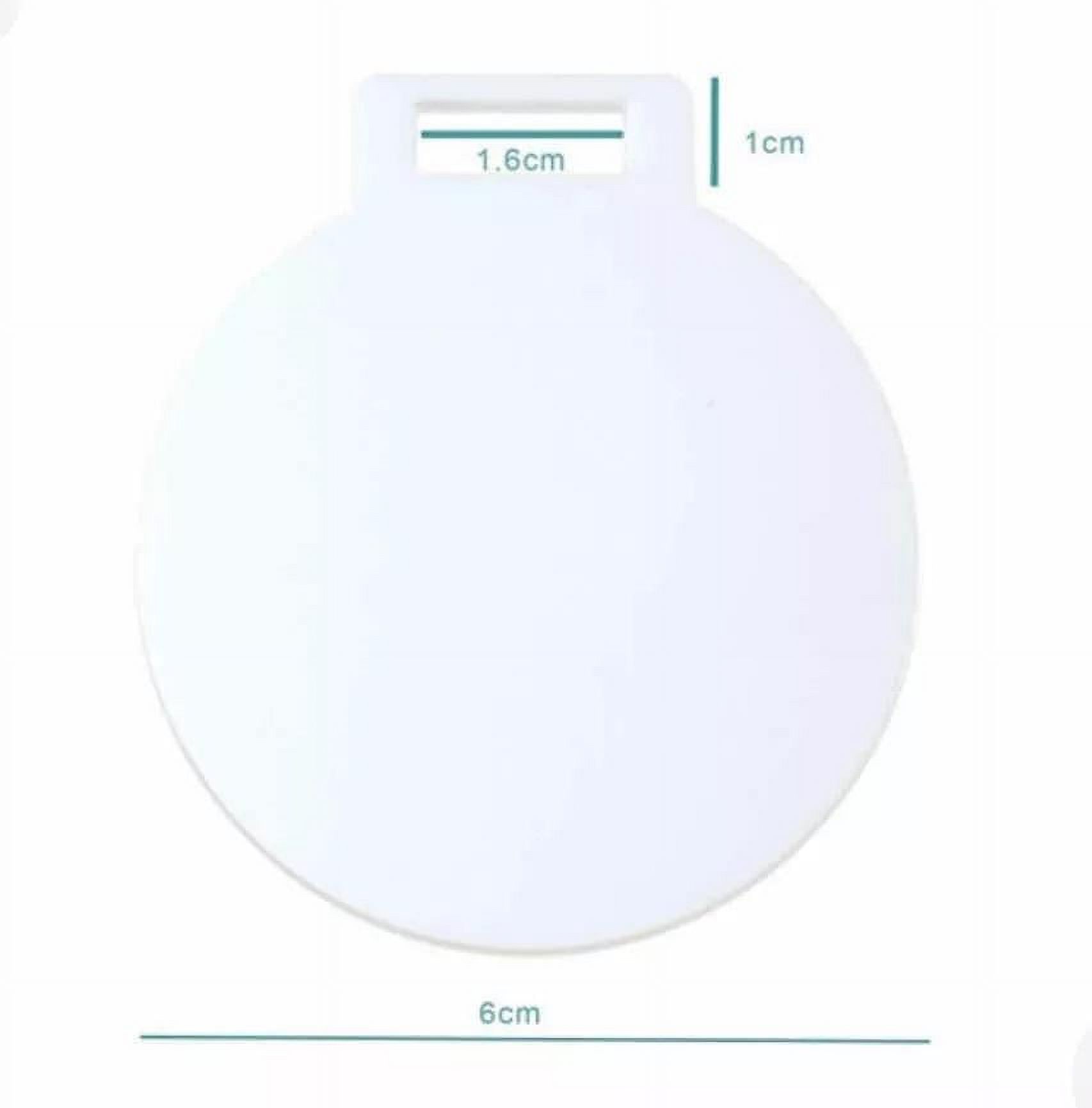 Letrerosmania - Medalla De Acrílico Para Sublimación Pack 100 Unidades