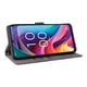 thumbnail image 2 of Funda Billetera para TCL K33 5G con Soporte - Cartera de Cuero con Ranuras Morado, 2 of 5