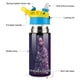 thumbnail image 3 of Esta es la piel de un asesino, Bella Botella de Agua con Tapa Pop Top de Un Toque, Acero Inoxidable, a Prueba de Fugas, para Deportes, Botella Infantil azul 12 oz, 3 of 6