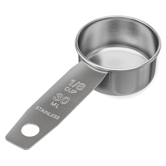 Cucharilla Medidora de Acero Inoxidable Knupp Co. 30 ml (1/8 taza)