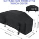 thumbnail image 3 of Cubierta del cabrestante,Cubierta protectora del cabrestante impermeable resistente a los rayos UV con cordón,Accesorios del cabrestante interior / exterior,Cubierta de polvo resistente al c, 3 of 3