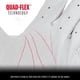 thumbnail image 4 of Guantes de bateo de béisbol Franklin Sports CFX Pro Chrome White, 4 of 7