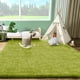 thumbnail image 3 of Alfombra Ophanie Green Grass Shag Fluffy para dormitorio, 120 x 180 cm, 3 of 6