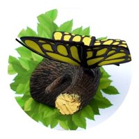 Fxlight - Lámpara Mural 3D Mariposa Amarilla