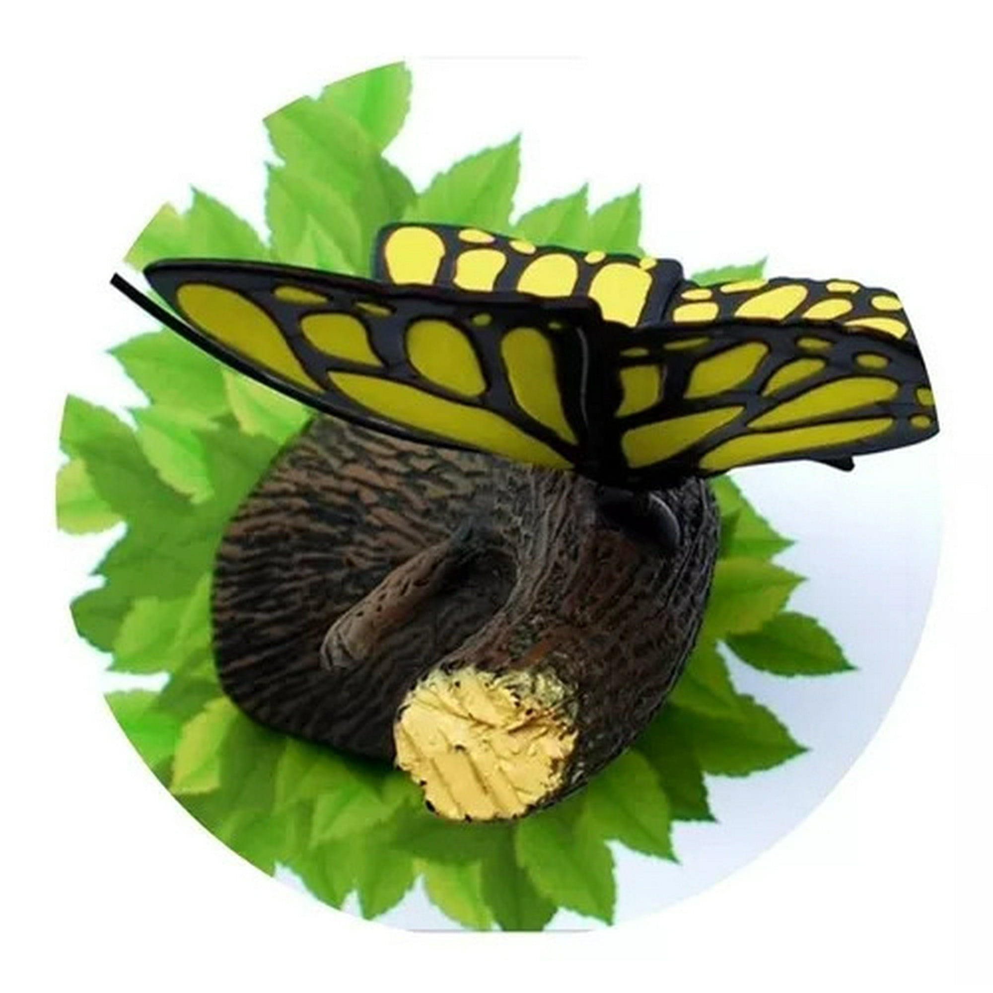 Fxlight - Lámpara Mural 3d Mariposa Amarilla