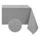 thumbnail image 5 of Mantel De Hule Mesa Rectangular Diseño Liso 140x240cm gris, 5 of 5